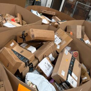 Amazing GIANT DHL Mail Pallets - Bulk Liquidation Sales