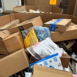 Amazing GIANT DHL Mail Pallets - Bulk Liquidation Sales