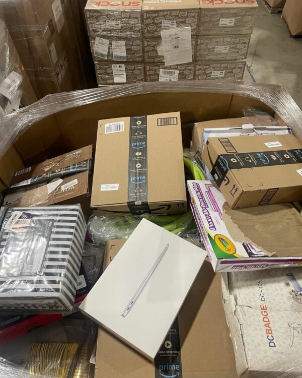 Amazon 7th tall small pallets - Bulk Liquidation Sales