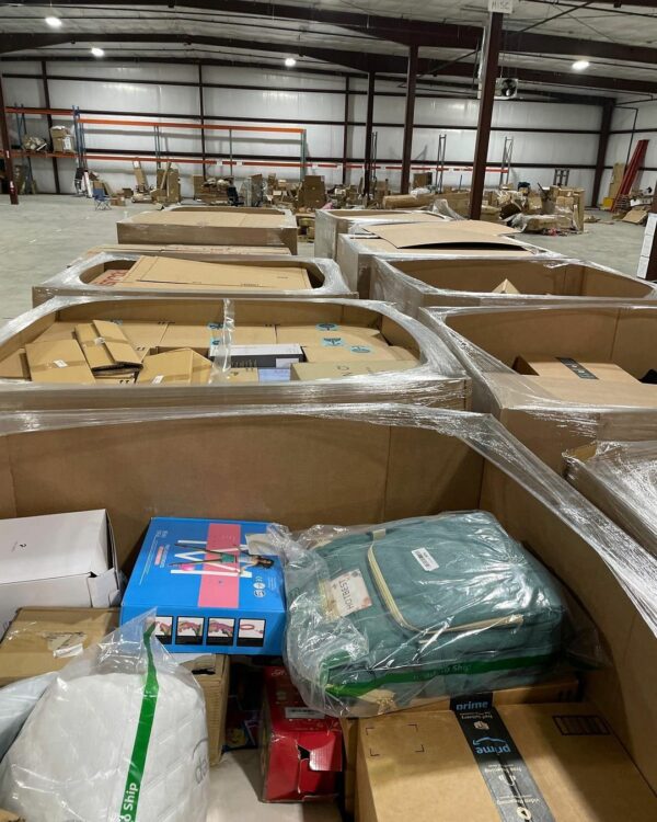 Amazon 7th tall small pallets - Bulk Liquidation Sales