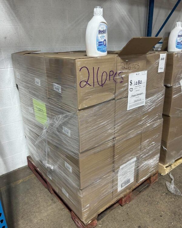 Best laundry detergent pallets for sale - Bulk Liquidation Sales