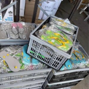 Best Mixed flip flops pallet - Bulk Liquidation Sales