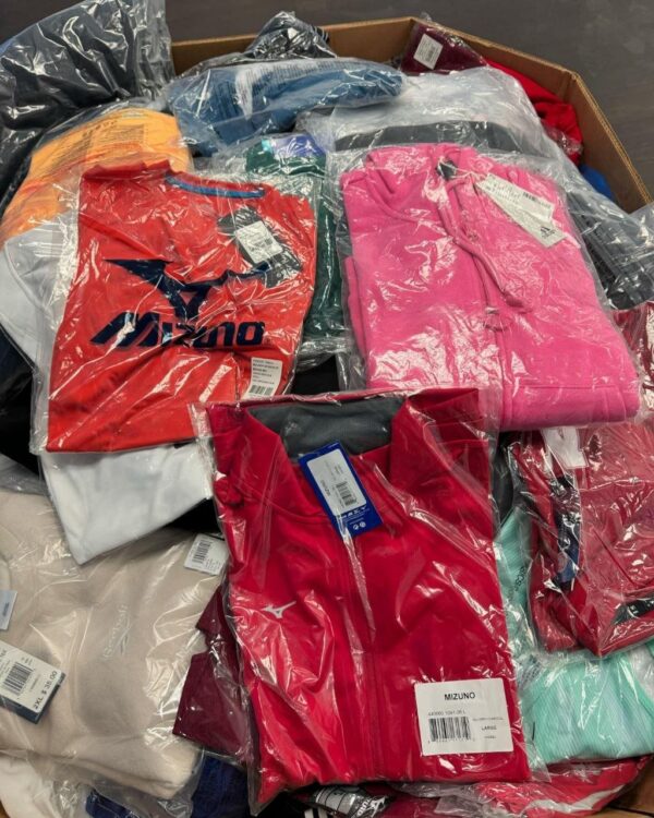 Buy sport clothing pallets-Bulk liquidation sales
