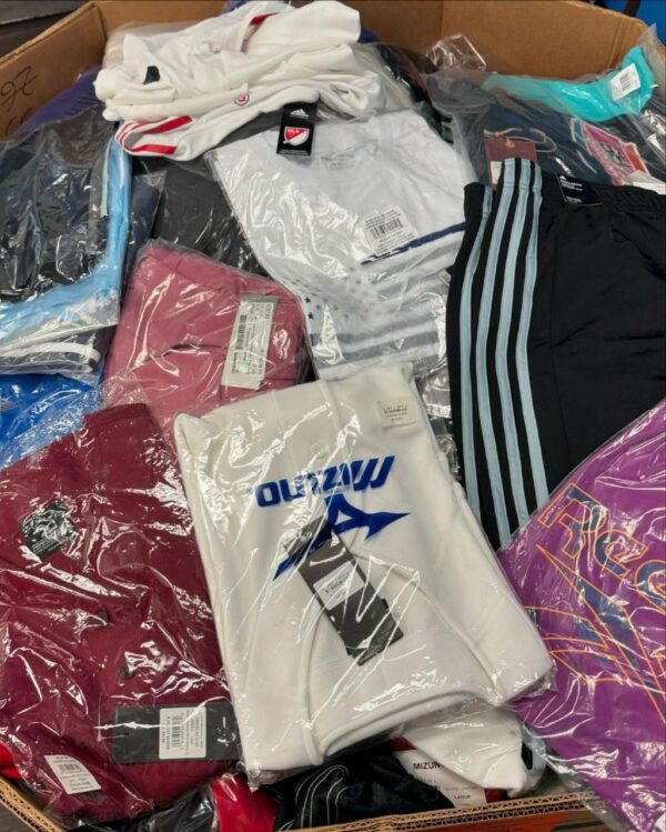 Buy sport clothing pallets-Bulk liquidation sales