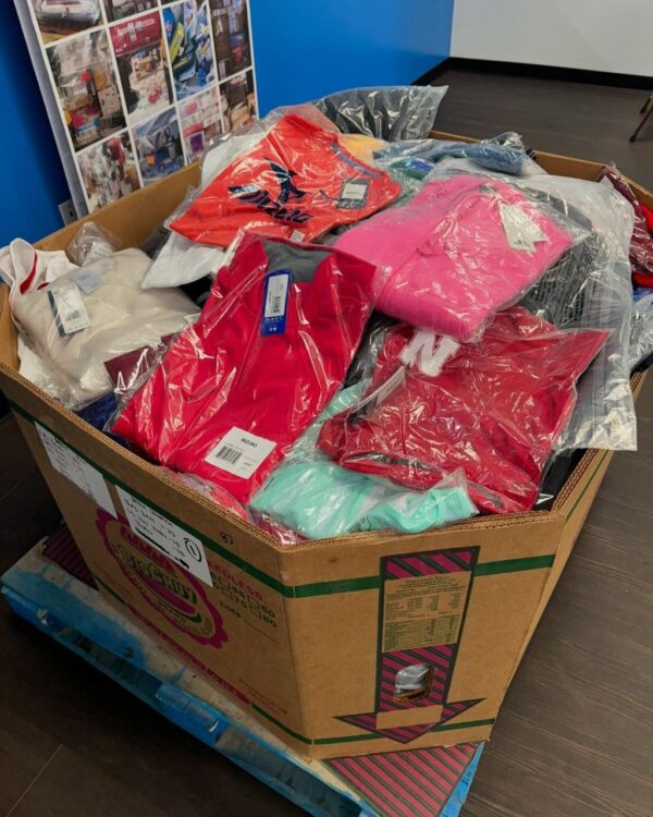 Buy sport clothing pallets-Bulk liquidation sales