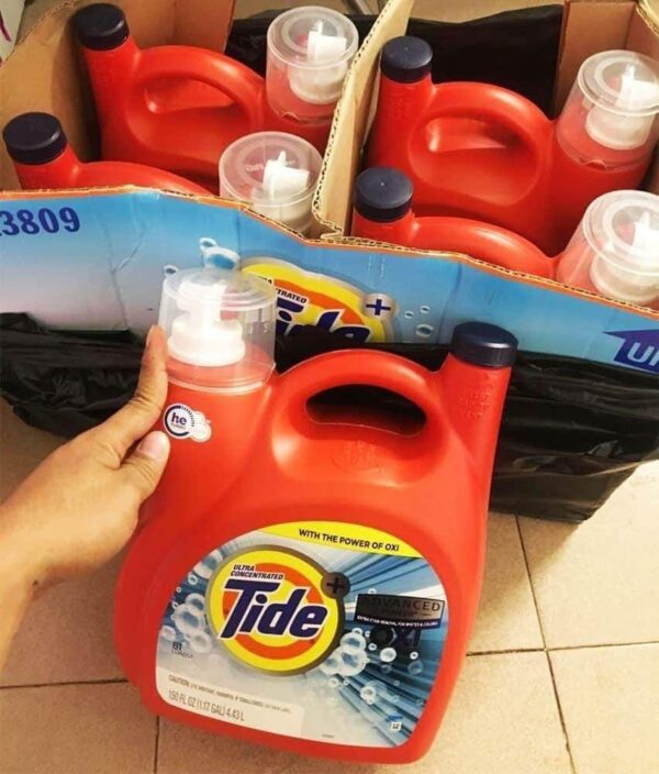 Buy Tide liquid laundry detergent - Bulk Liquidation Sales