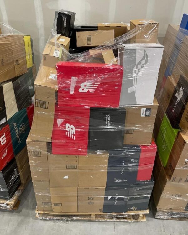 Mixed Shoes Wholesale Pallet-Bulk liquidation sales