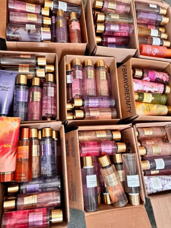 Pallet of Victorias secret cream spray lotion - Bulk Liquidation Sales